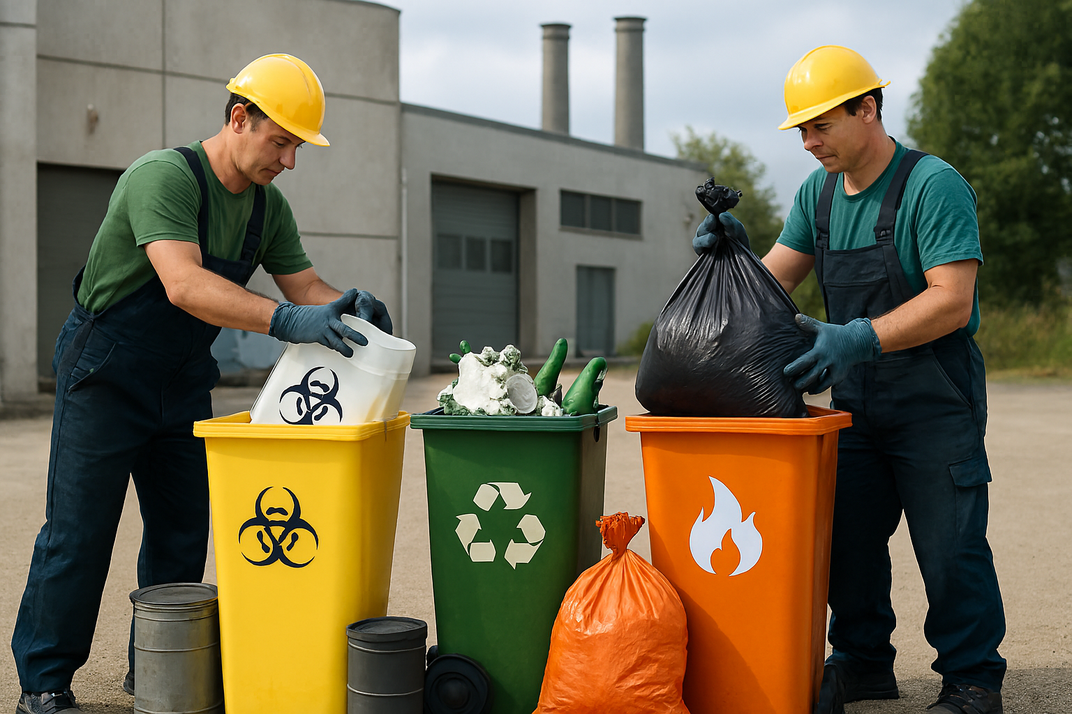 Gestión responsable de residuos industriales